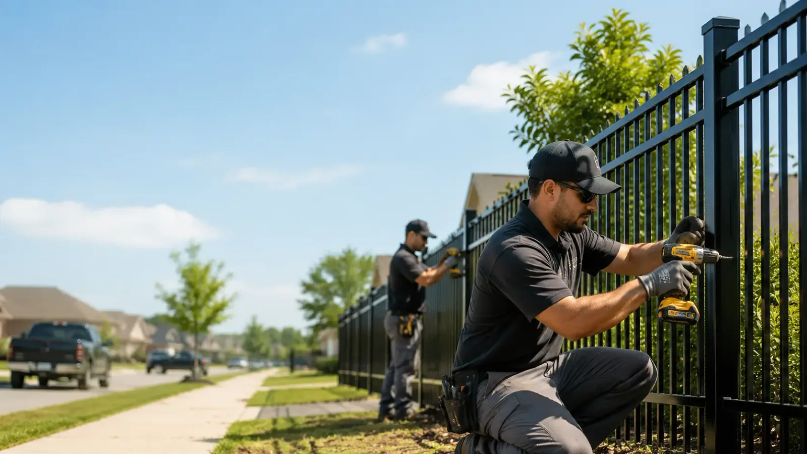 Metal Fence Installation in Lakeland, MI